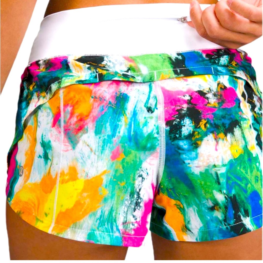 LULULEMON SPEED UP LOW RISE SHORT 2.5 LINED SIZE 12 NWT - Picture 3 of 7